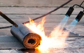 Hury asphalt flat roofing repairs